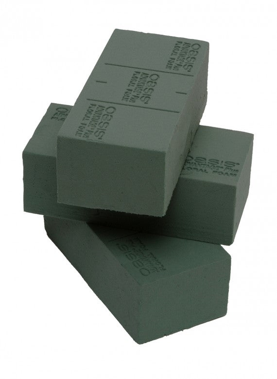 ADVANTAGE Plus OASIS Floral Foam, Case of 48 Decor Jamali Garden