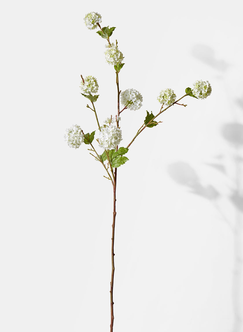 47in Long Snowball Hydrangea Spray, Case of 6 Decor Jamali Garden