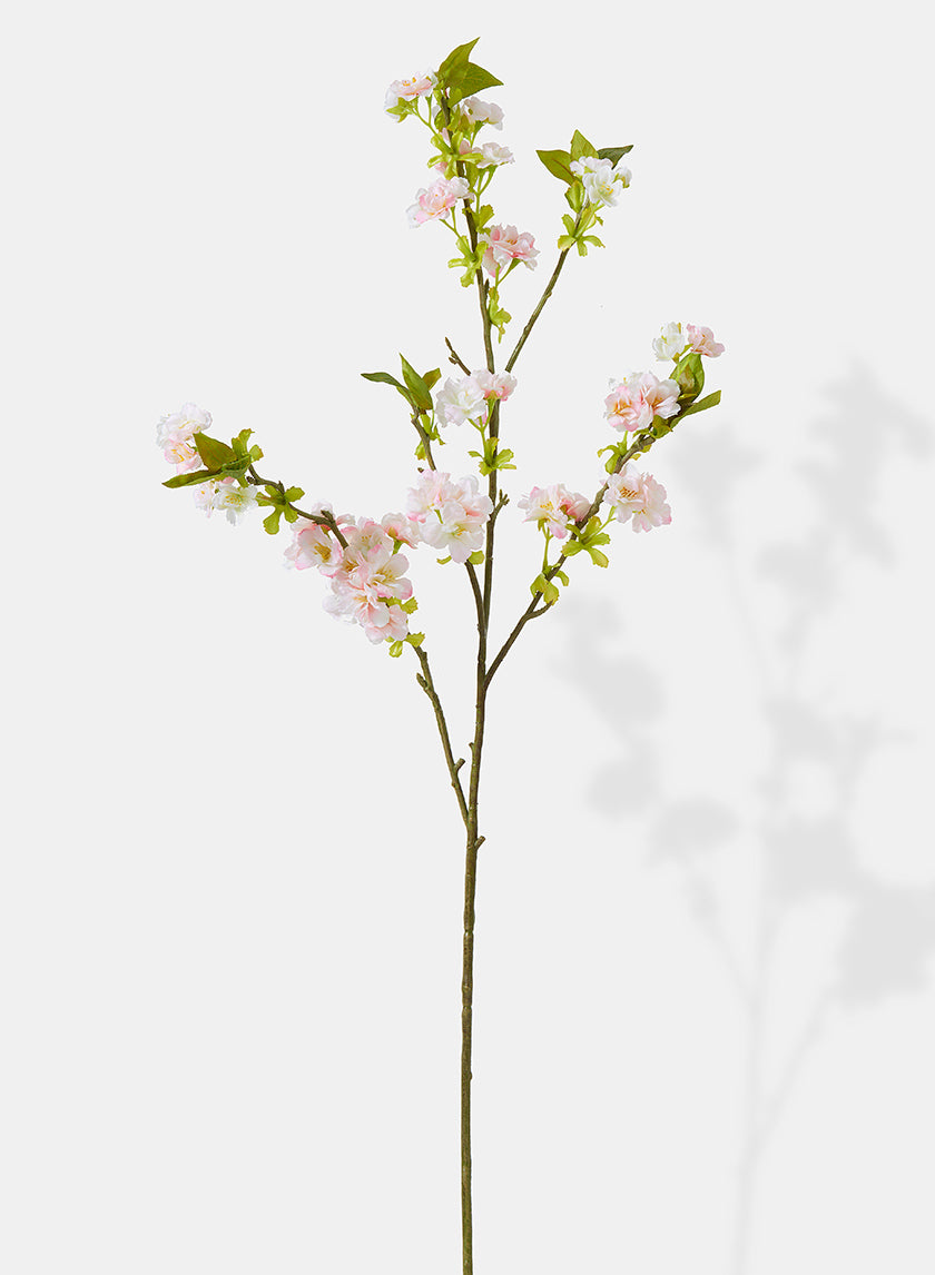 38in Long Cream Sakura Branch, Case of 6 Decor Jamali Garden