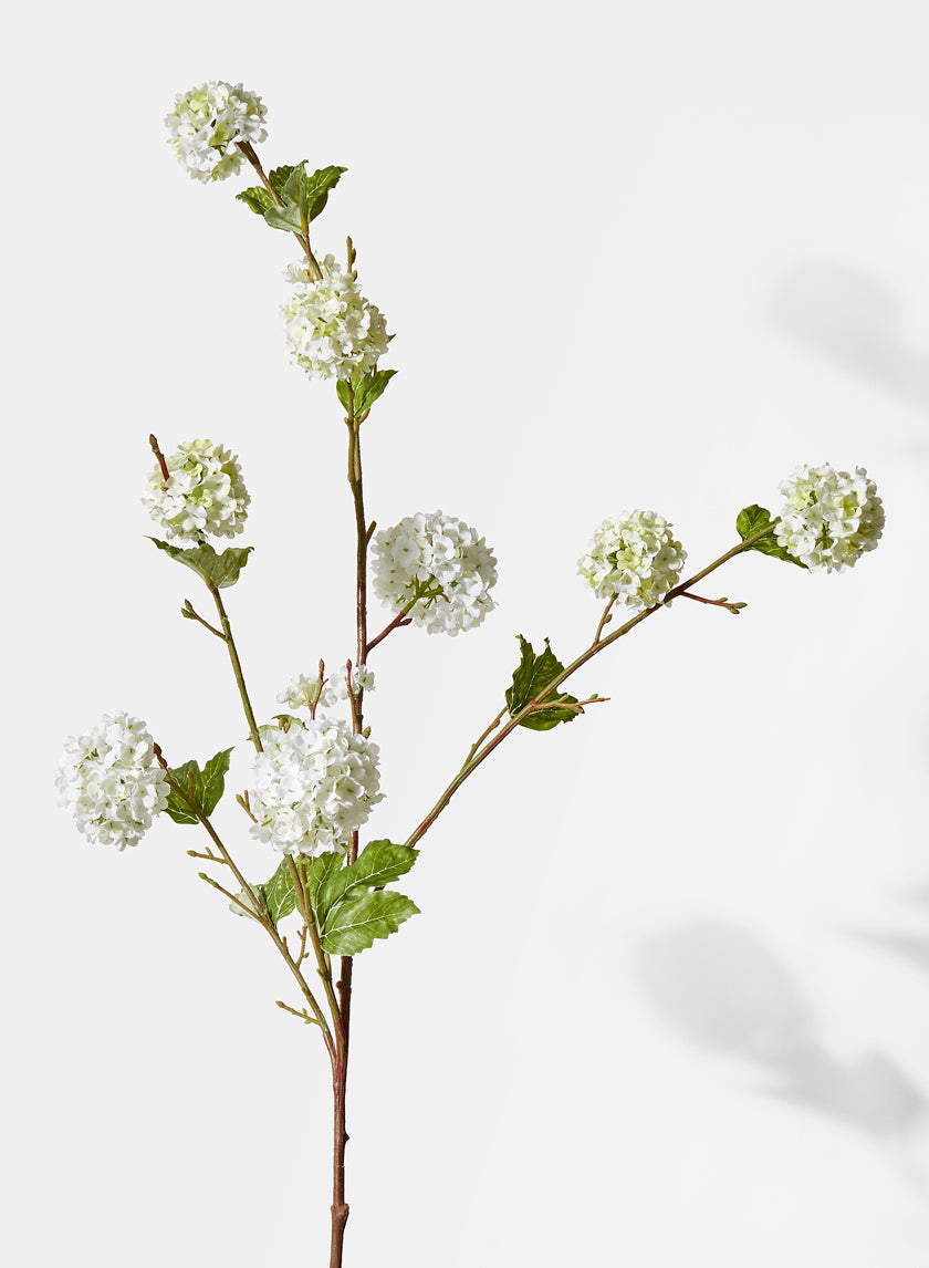 47in Long Snowball Hydrangea Spray, Case of 6 Decor Jamali Garden