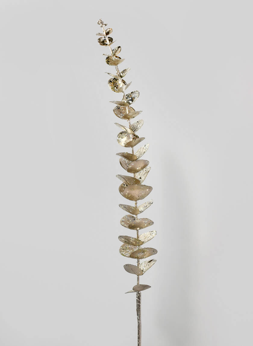 25in Long Champagne Eucalyptus Spray Decor Jamali Garden