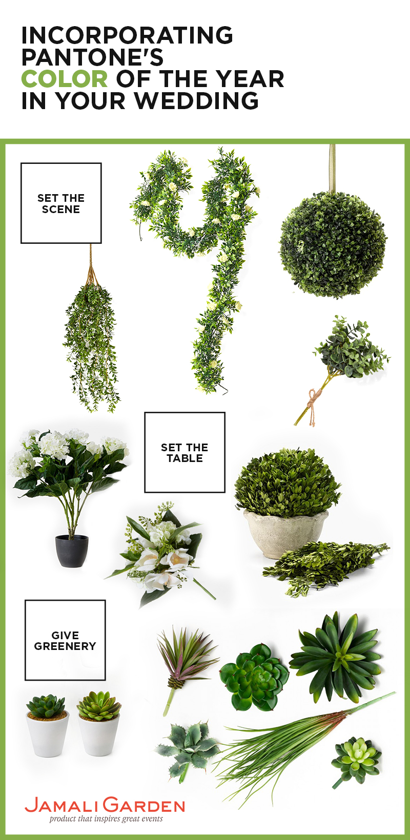 Incorporating Greenery into Your Wedding