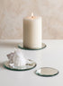 Round Table Glass Mirrors Decor Jamali Garden