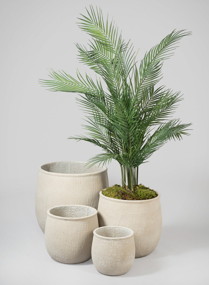 large concrete indoor planter Tangier Fiber Cement Planter – Jamali Garden