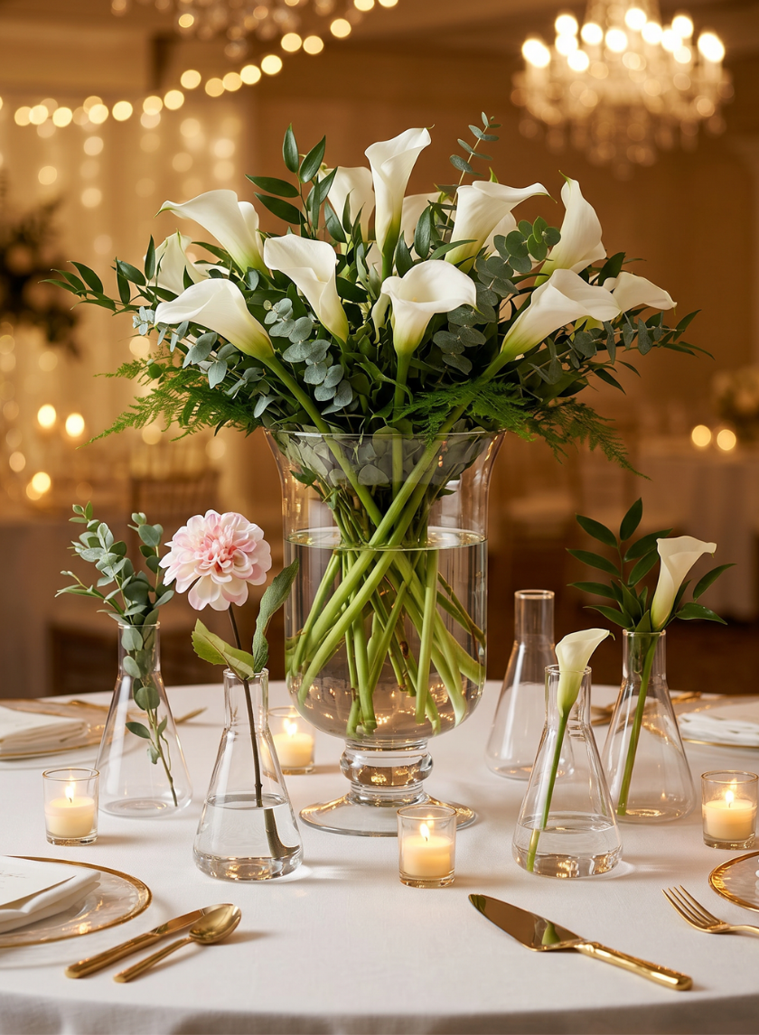 2.5in Tall White Votives in Clear Glass, 10-Hour, Set of 25 Decor Jamali Garden