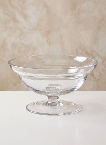 6.5in Wide Glass Bowl, Mini Decor Jamali Garden