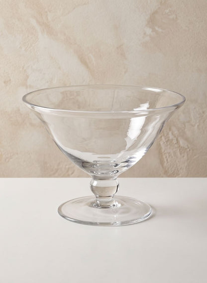 7.5in Wide Glass Table Bowl Decor Jamali Garden