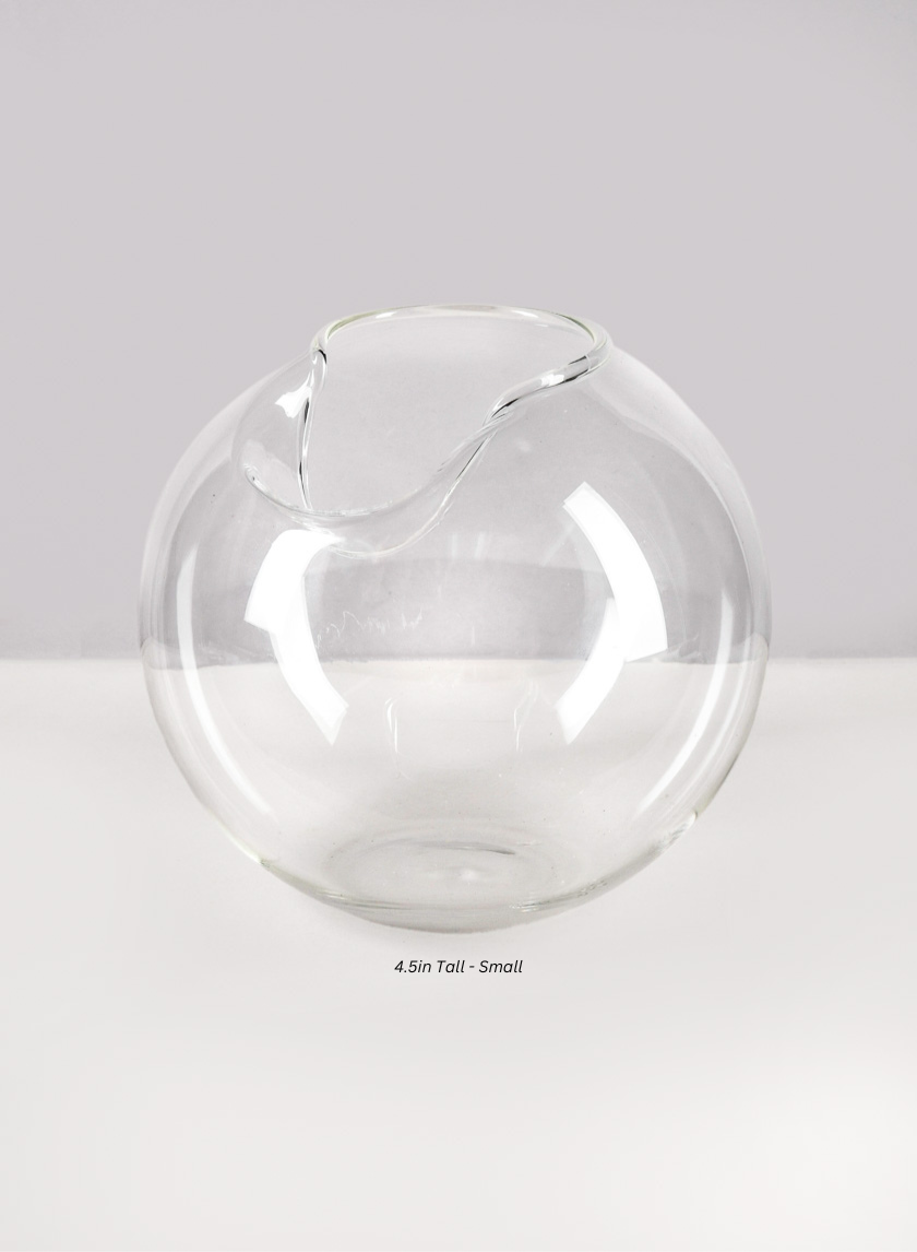 Imparfait Fishbowl Decor Jamali Garden Transparent 4.5in Tall - Small EACH