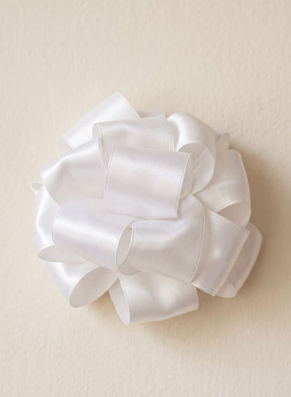 Wired Contessa White Ribbon Decor Jamali Garden