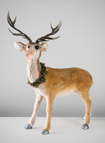 38in Tall Standing Deer Ornament Decor Jamali Garden