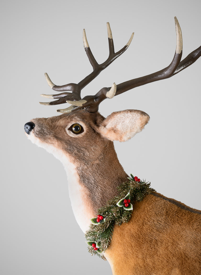 38in Tall Standing Deer Ornament Decor Jamali Garden