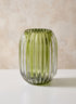 5in Tall Optical Glass Votive Holder Decor Jamali Garden
