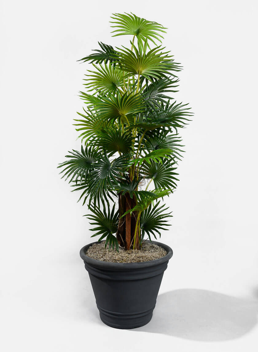 plant pots 20 inch 15in Tall Slate Casa Como Resin Planter