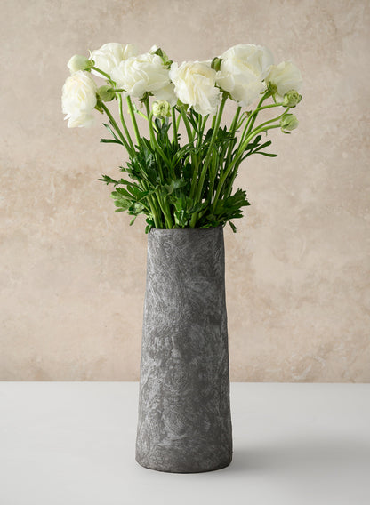 Iquitos Venetian Grey Ceramic Vase Decor Jamali Garden
