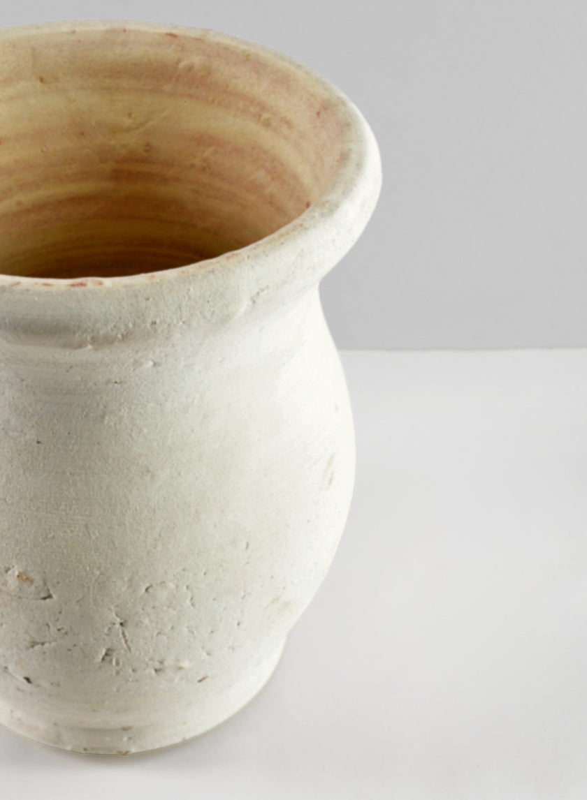 Tunisian Handmade Volute Urn Planter Decor Jamali Garden