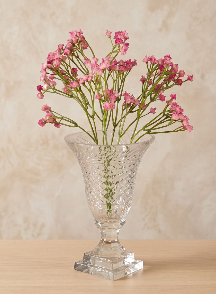 Harem Cut Work Crystal Glass Urn Decor Jamali Garden