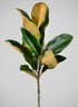40in Long Real Touch Real Look All Season Magnolia Leaves Stem Decor Jamali Garden