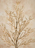 28in Long Gold Glitter Twig Spray Decor Jamali Garden