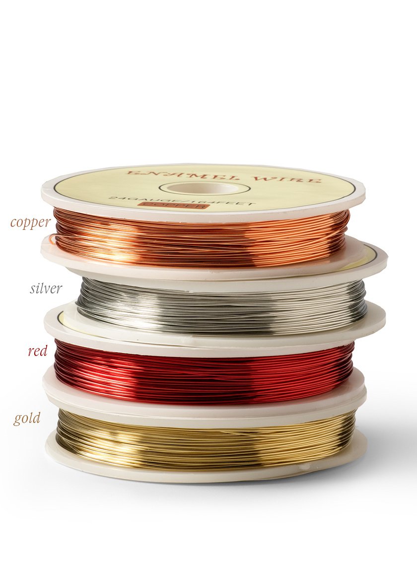 24 Gauge Enameled Copper Wire Decor Jamali Garden