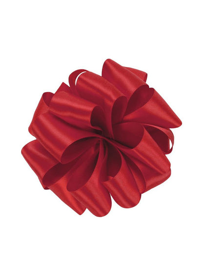 Red Double Face Satin Ribbon Decor Jamali Garden