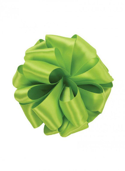 New Chartreuse Double Face Satin Ribbon Decor Jamali Garden