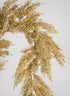 65in Long Gold Glitter Cedar Garland Decor Jamali Garden