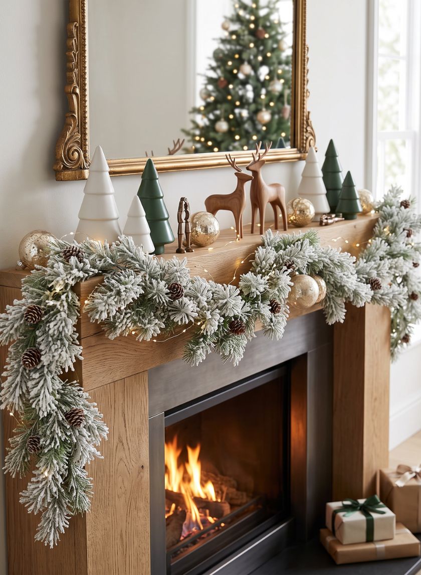 60in Long Pine Garland Decor Jamali Garden