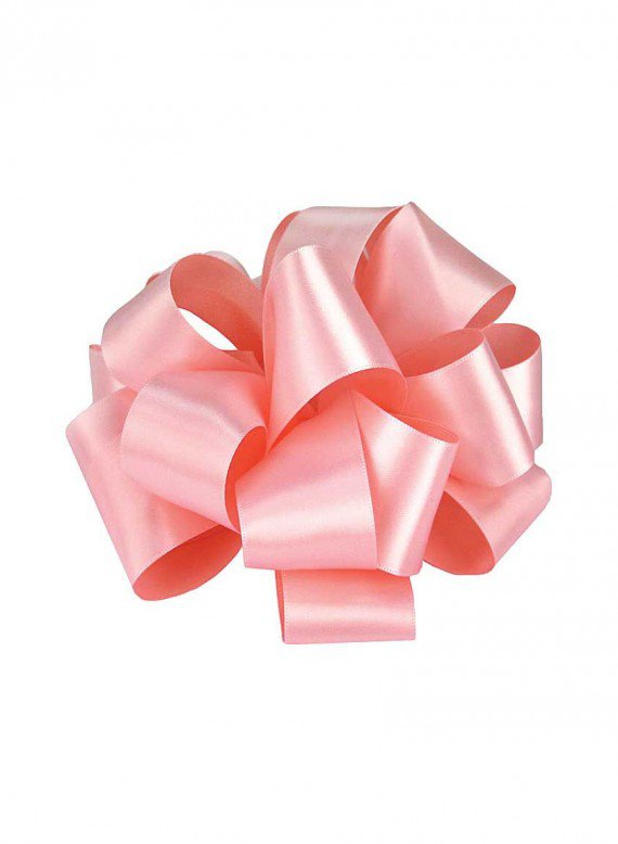 5/8in Light Pink Double Face Satin Ribbon crafts projects – Jamali Garden