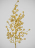 24in Long Gold Glitter Ball Pick Decor Jamali Garden