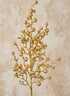 24in Long Gold Glitter Ball Pick Decor Jamali Garden
