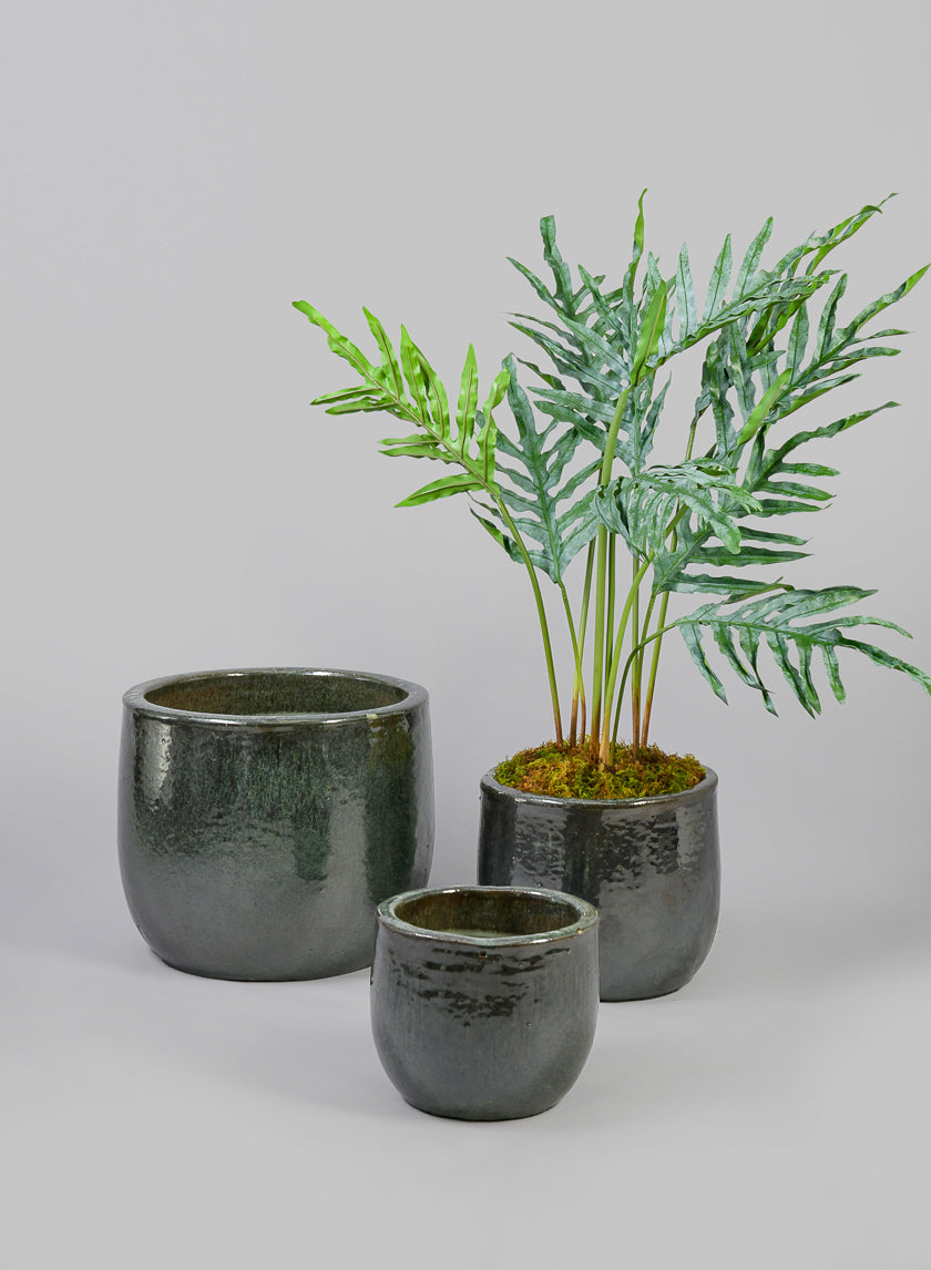 jade plant planters Deck Clay & Ceramic Planters, Bali Jade – Jamali Garden