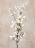21in Long White Berry Pick, Case of 12 Decor Jamali Garden