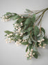 34in Long Evergreen White Berry Pick, Case of 6 Decor Jamali Garden