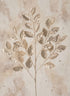 28in Long Champagne Glitter Leaf Branch, Bundle of 12 Decor Jamali Garden