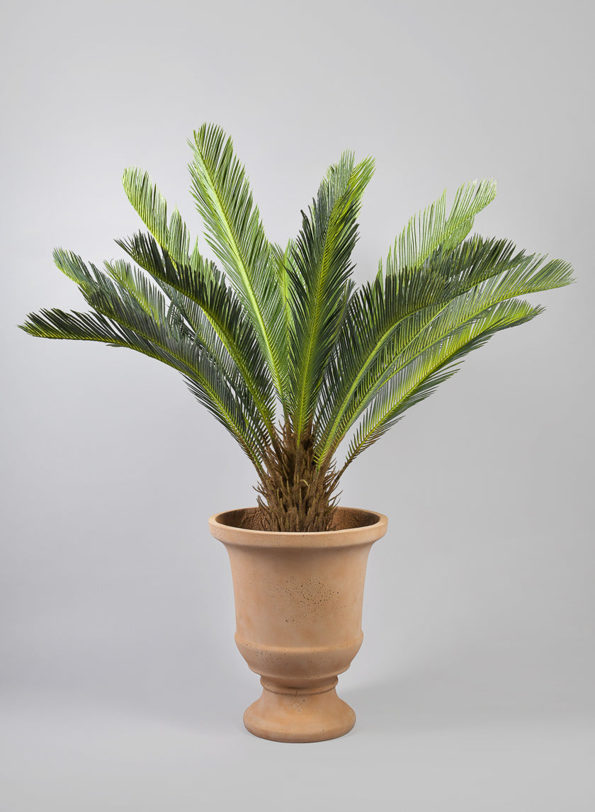 sago palm plant indoor Artificial Sago Palm Tree Fake Potted Plants Interior Decor Accents – Jamali Garden