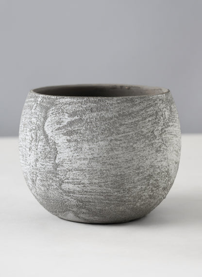 Iquitos Venetian Grey Ceramic Pot Decor Jamali Garden