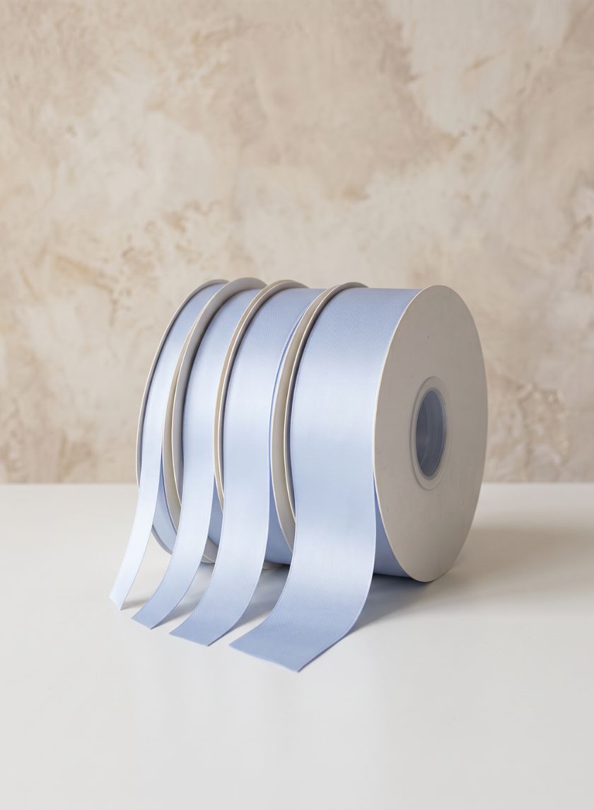 Bluebell Double Faced Satin Ribbon 50 Yard Spool Decor Jamali Garden