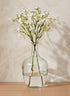 10in Tall Glass Bottle Vase Decor Jamali Garden