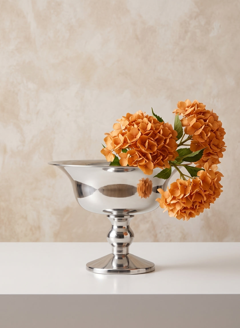 7.25in Tall Nickel Urn Decor Jamali Garden