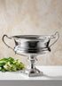 8.25in Tall Aluminum Flower Urn Decor Jamali Garden