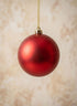 Shiny Red Plastic Ornament Balls Decor Jamali Garden