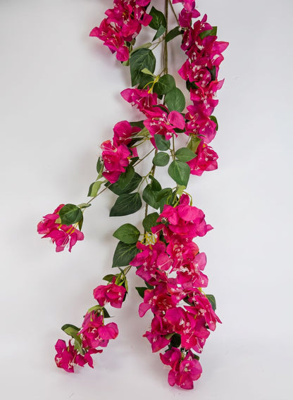 66in Long Fuchsia Climbing Bougainvillea Garland