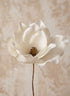 9in Long Glittered White Magnolia Pick, Case of 48 Decor Jamali Garden