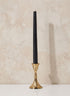 4.5in Tall Gold Metal Candlestick Decor Jamali Garden