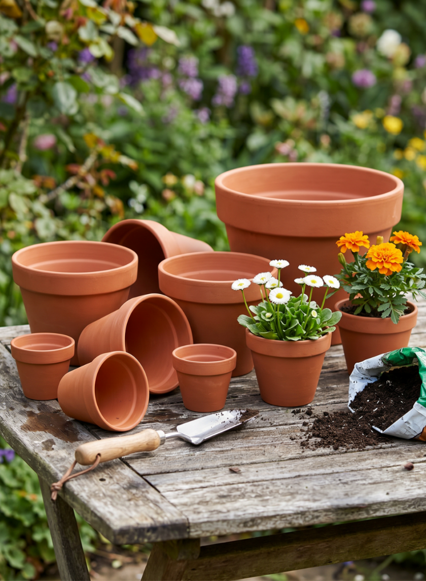 Standard Clay Pots Decor Jamali Garden