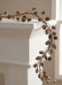 45in Platinum Glitter Mini Pine Cone Garland, Case of 6 Decor Jamali Garden