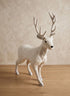 40in Tall Snow Deer Decor Jamali Garden