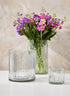 Arrow Stripe Etched Glass Vases Decor Jamali Garden