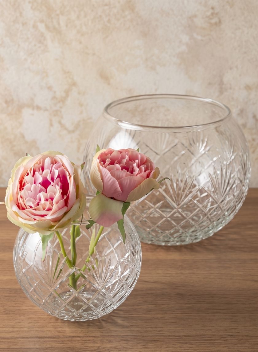 Nuage Cut Work Glass Fishbowl Decor Jamali Garden