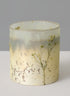 4 1/2 X 5in Cylinder with Flower